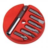 Bits P/Parafusadeira C/7 PÇS + 1 Suporte 5WH EDA